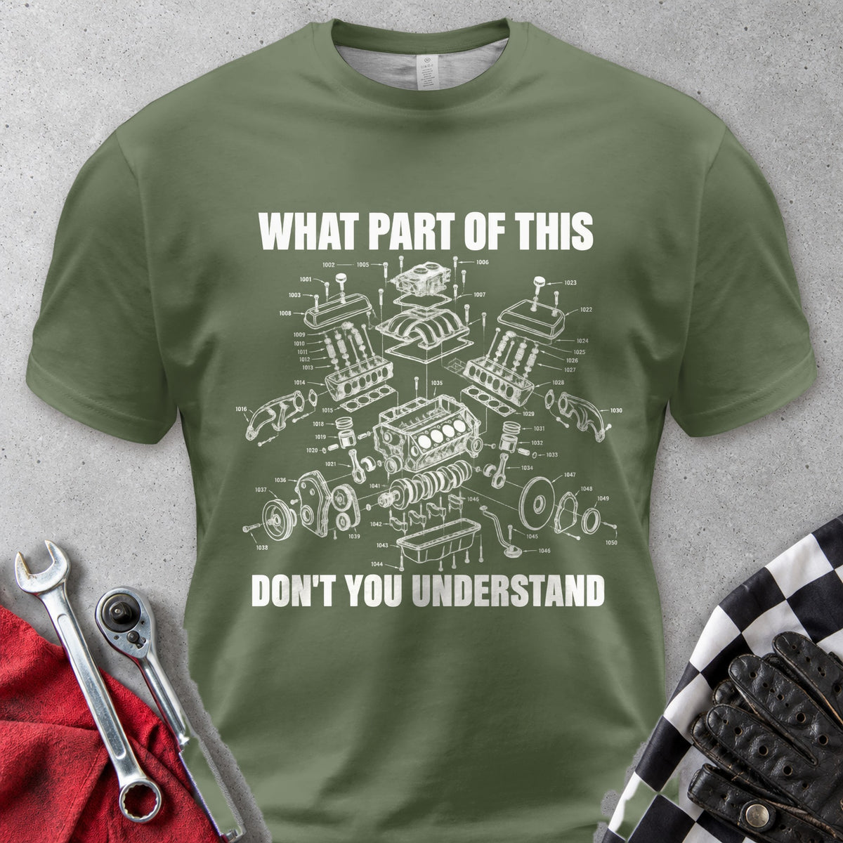 What Part Of This Don't You Understand Comfort Colors Tee in Hemp