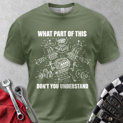 What Part Of This Don't You Understand Comfort Colors Tee in Hemp