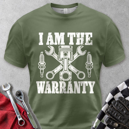 I Am The Warranty Comfort Colors Tee in Hemp