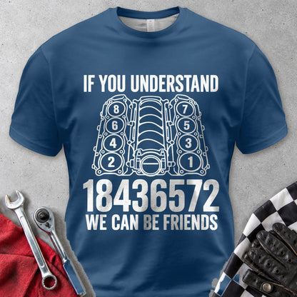 18436572 Firing Order Comfort Colors Tee in Navy