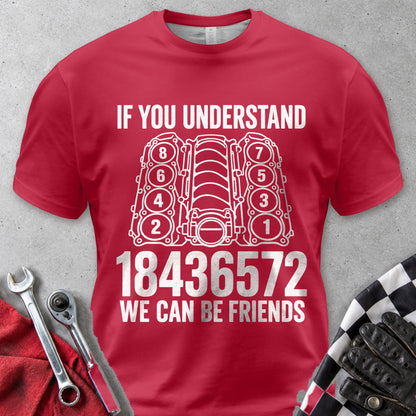 18436572 Firing Order Comfort Colors Tee in Red