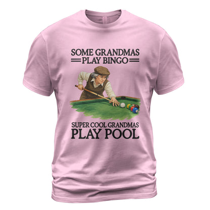 Super Cool Grandmas Play Pool Comfort Colors tee in Blossom