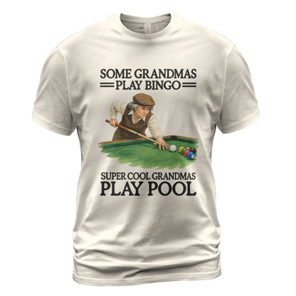 Super Cool Grandmas Play Pool Comfort Colors tee in Ivory
