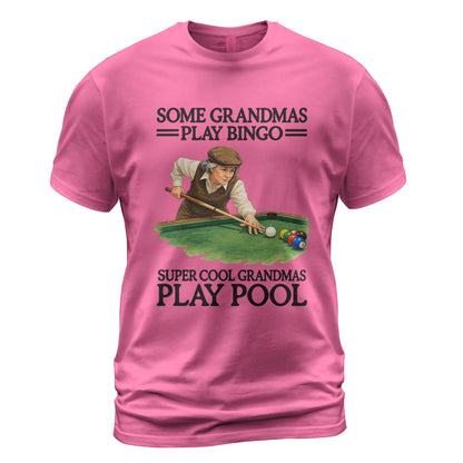 Super Cool Grandmas Play Pool Comfort Colors tee in Peony